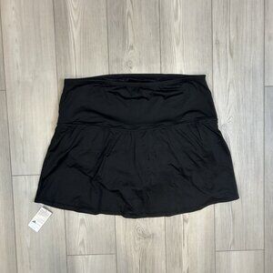 NWT Lands End Black Swim Skirt Women’s Size 26W Plus Size Tummy Control